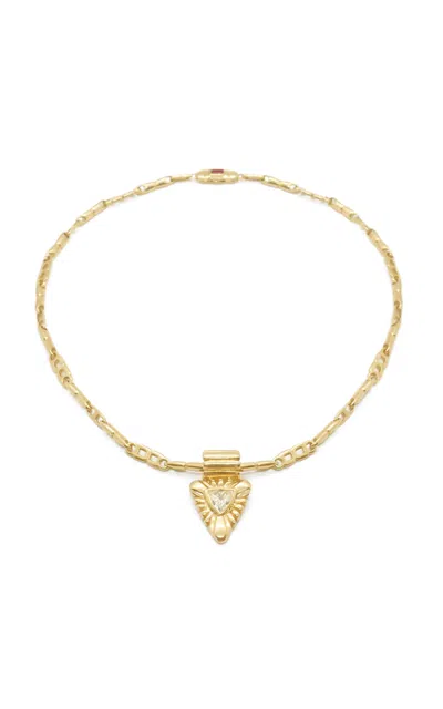 Howl 18k Yellow Gold Pompeii Pendant Necklace