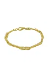 Howl 18k Yellow Gold Tube Link Bracelet