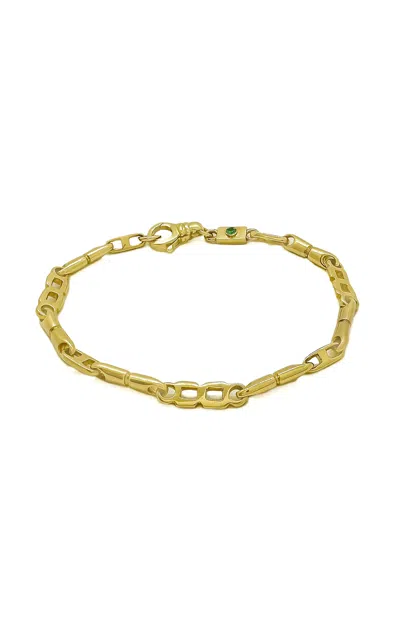 Howl 18k Yellow Gold Tube Link Bracelet