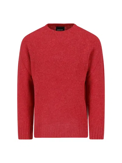 Howlin' Howlin 100% Fine Wool Sweater In Red