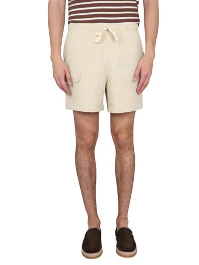 HOWLIN' BEIGE TEXTURED SHORTS