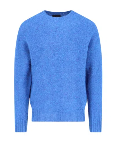Howlin' 'birth Of The Cool' Knitted Pullover In Blue
