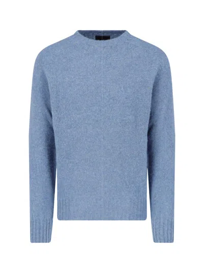 Howlin' Fine Wool Crewneck Jumper In Blue