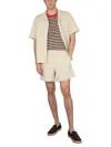 Howlin' Howlin Stylish Bowling Neck Cocktail Shirt For Men In Neutral