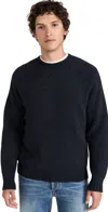Howlin' Boxy Space Knit Crewneck Sweater Storm In Storm