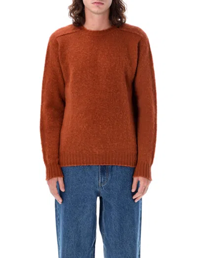 HOWLIN' BROWN CREWNECK SOLID SWEATER