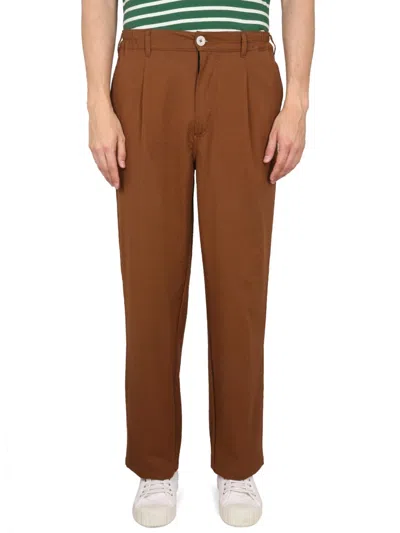 Howlin' Howlin Button Down Trousers For Men In Brown