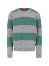Howlin' Classic Grey Sweater With Timeless Design And Comfortable Fit In Green