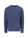 Howlin' Classic Round Neck Sweater With Comfortable Fit And Soft Texture In Blue