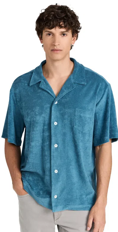 Howlin' Cocktail Towel Shirt Blue Lover