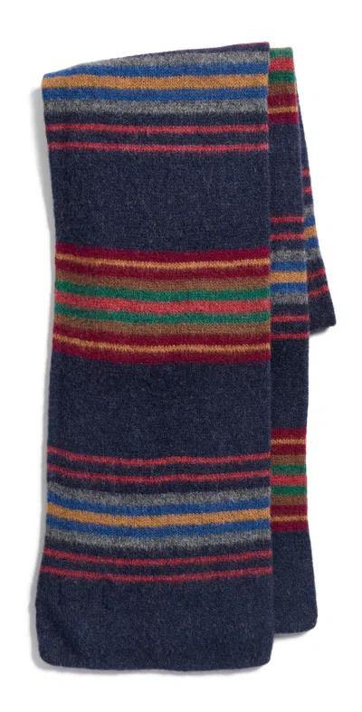 Howlin' College Fun Wool Scarf Navy