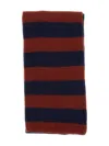 Howlin' Cosmic Surfin Striped-pattern Scarf In Red