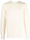 Howlin' Crew-neck Wool Jumper In White