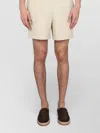 Howlin' Holdon Bermuda Shorts Elastic Waist In Neutral