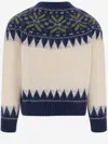 Howlin' Howlin Wool Sweater With Jacquard Pattern In Multi