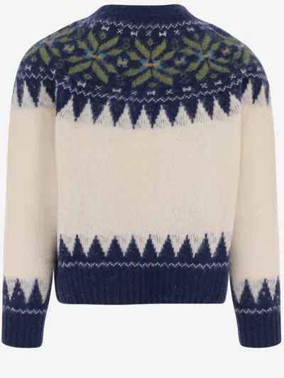 HOWLIN' HOWLIN' JACQUARD FINE WOOL SWEATER