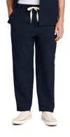 Howlin' Japanese Seersucker Pants Navy Seersucker In Navy Seersucker