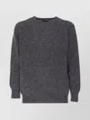 Howlin' Long Sleeve Crewneck Knitwear Sweater In Gray
