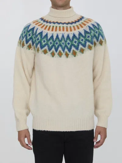 Howlin' Love On The Rocks Jumper In Beige