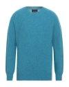 Howlin' Man Sweater Azure Size L Wool In Blue