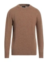 Howlin' Man Sweater Camel Size S Wool In Beige