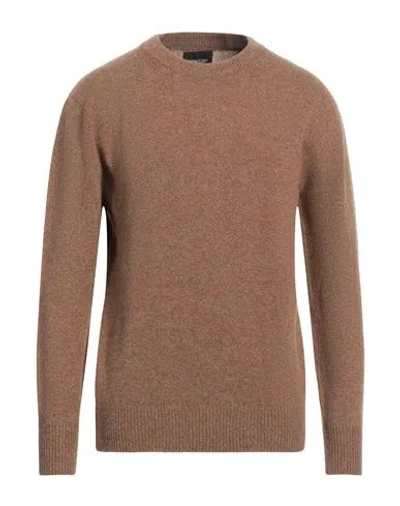 Howlin' Man Sweater Camel Size S Wool In Brown