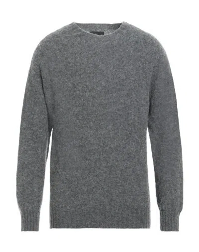Howlin' Man Sweater Grey Size M Wool In Gray
