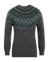 Howlin' Man Sweater Lead Size S Wool In Grey