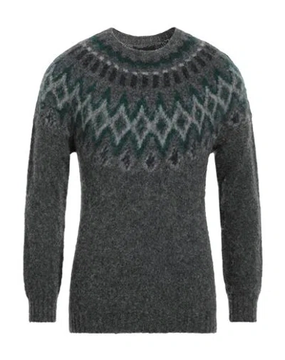 Howlin' Man Sweater Lead Size S Wool In Gray