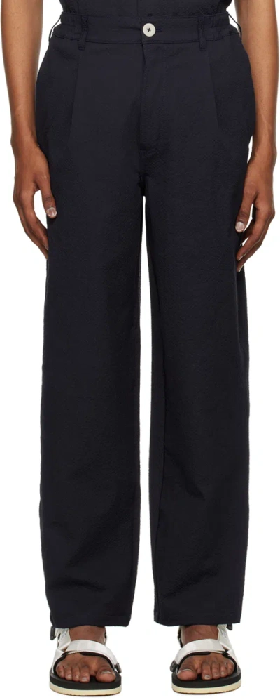 Howlin' Navy Cosmic Trousers