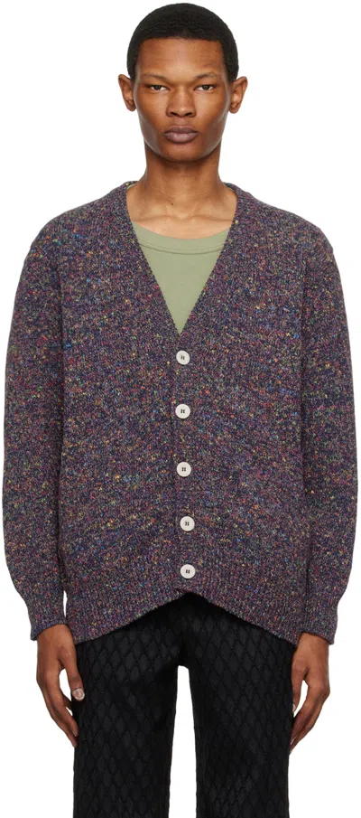 Howlin' Navy Crystal Cardigan In Navy Fire Mix