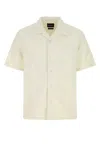 Howlin' Howlin Stylish Bowling Neck Cocktail Shirt For Men In Neutral