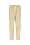 Howlin' Howlin Beige Stretch Cotton Tropical Pant In Beige O Tan