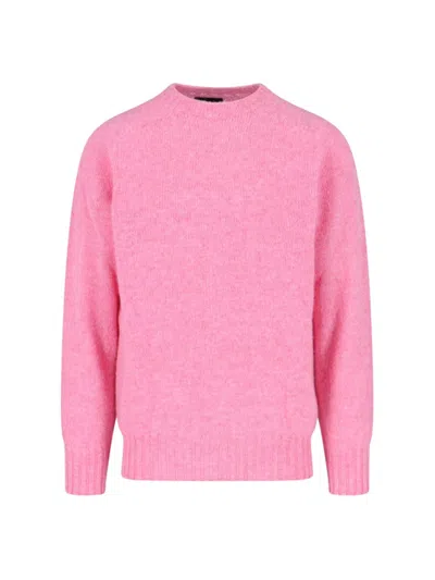 HOWLIN' PINK TEXTURED KNIT SWEATER