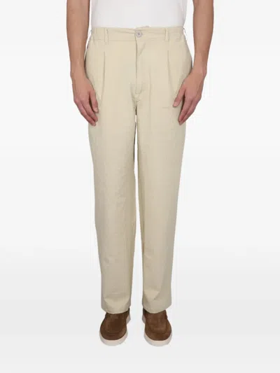 Howlin' Pleated Elasticated Trousers In 뉴트럴