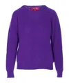 Howlin' Shaggy Bear Crewneck Knitwear In Purple
