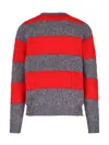 Howlin' Howlin Shaggy Bear Stripes Sweater In Thunder