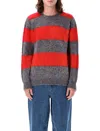 Howlin' Howlin Shaggy Bear Stripes Sweater In Multicolor