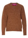 Howlin' Shaggy Bear Sweater In Brown