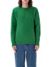Howlin' Howlin Shaggy Bear Sweater In Green