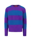 Howlin' Striped-pattern Crew-neck Sweater In Multi