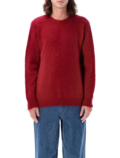 Howlin' Shaggy Bear Sweater In Rosy