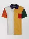Howlin' Short Sleeve Cotton Shirt Chest Pocket In Multi