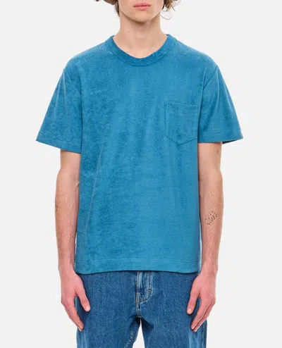 Howlin' Shortsleeve Cotton T-shirt In Blue