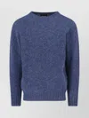 Howlin' Soft Textured Crewneck Sweater With Ribbed Cuffs In Multi