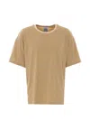 Howlin' Striped Cotton T-shirt In Brown