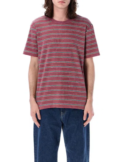 Howlin' Striped T-shirt In Cherry Sunset