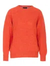 Howlin' Forever Never More Crew-neck Sweater In Orange