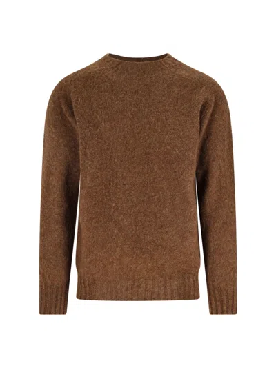Howlin' Sweater "birth Of The Cool" In Brown