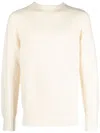 Howlin' Crew-neck Wool Jumper In Beige